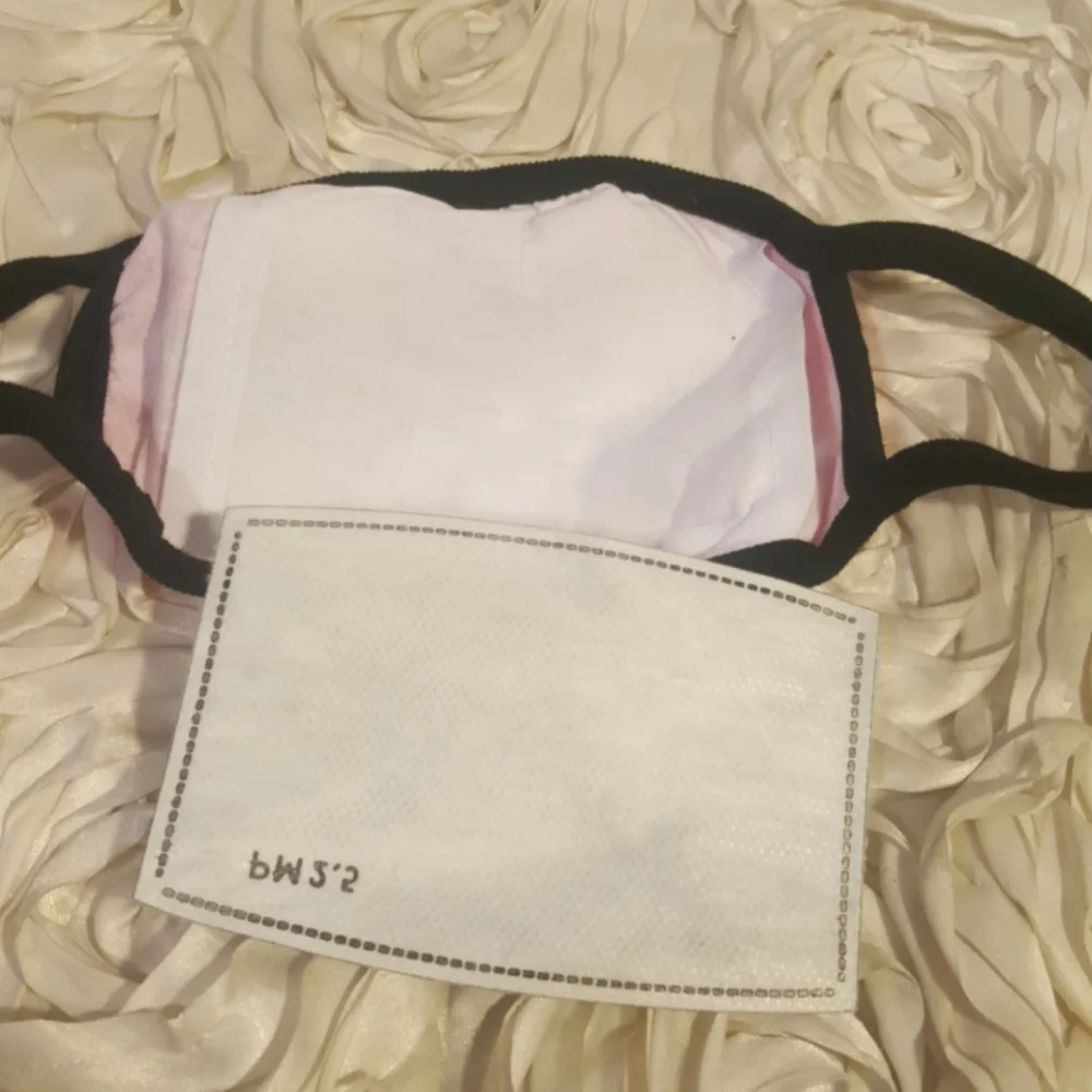 Face Mask Fashion Floral Embroidered